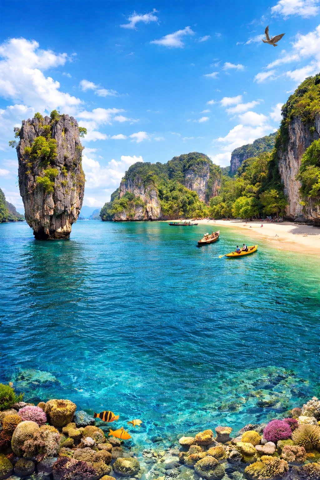 James Bond  + Hong Island