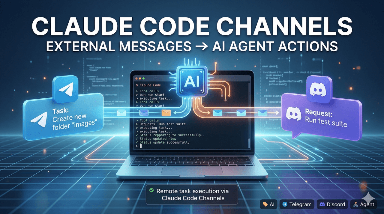 不想用龍蝦（OpenClaw）？來試試看 Claude Code channels 吧！