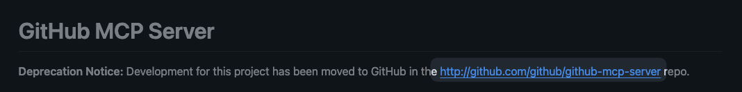GitHub MCP Server