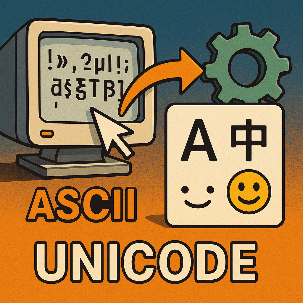 從 ASCII 到 Unicode——文字編碼全面升級