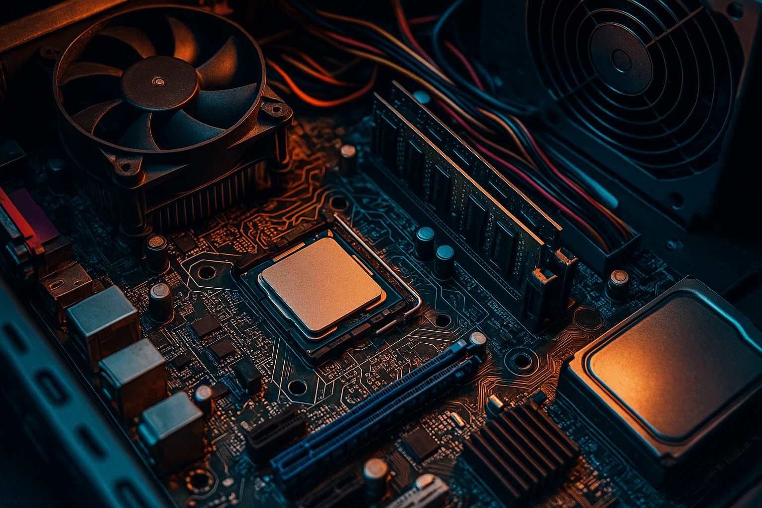 主機板上的迷宮：我第一次認識電腦內臟結構
