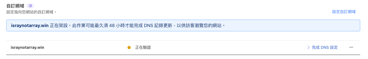 驗證中