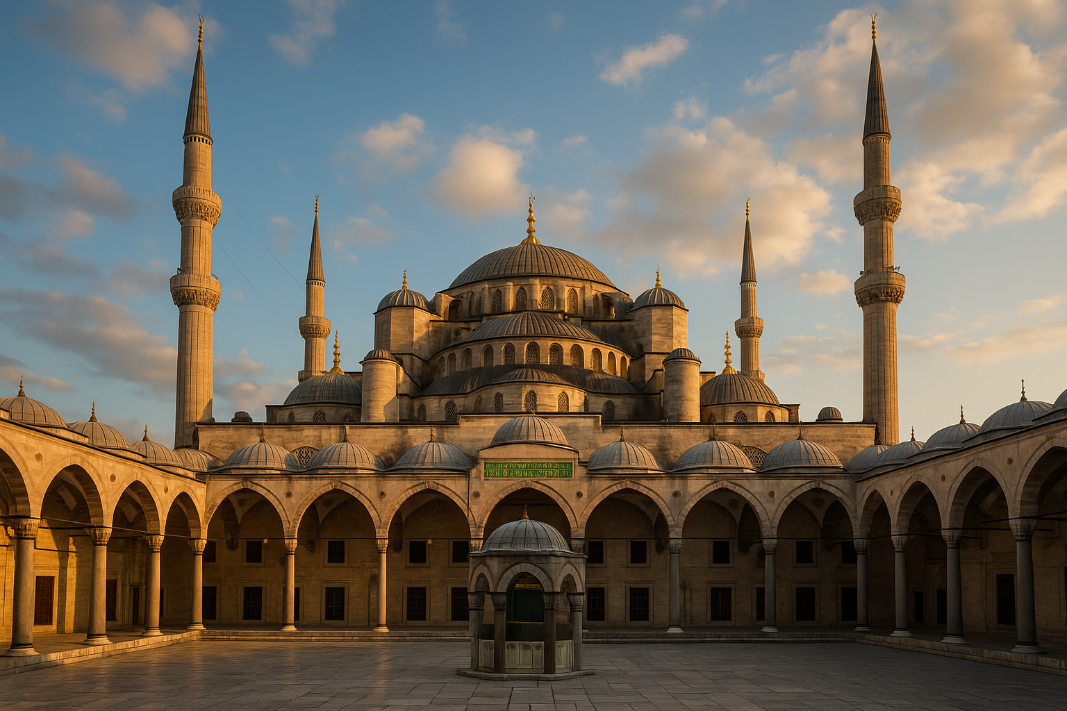 Sultanahmet Camii 
(The Blue Mosque)