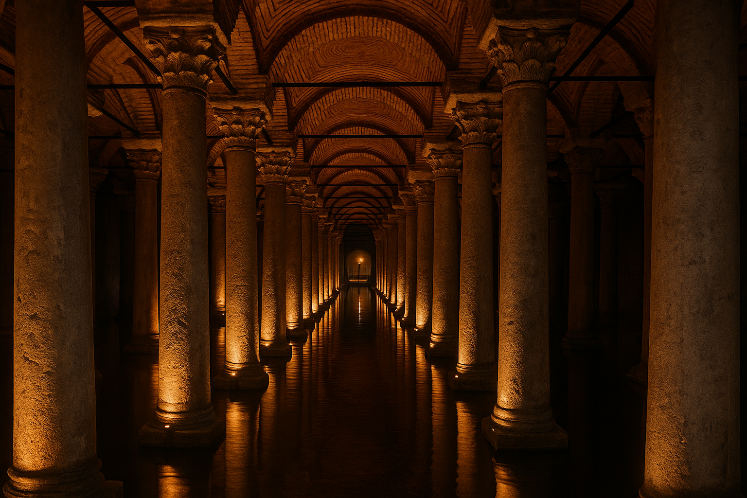 Yerebatan Sarnıcı
(Basilica Cistern)