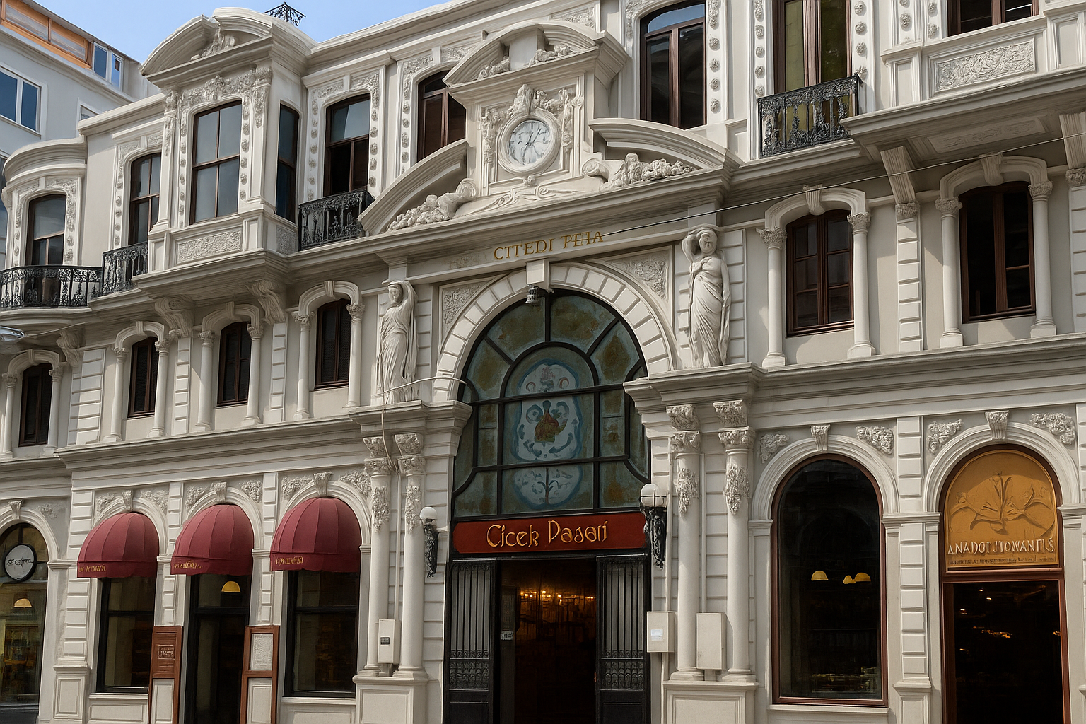 Tarihi Çiçek Pasajı 
(Cité de Péra)