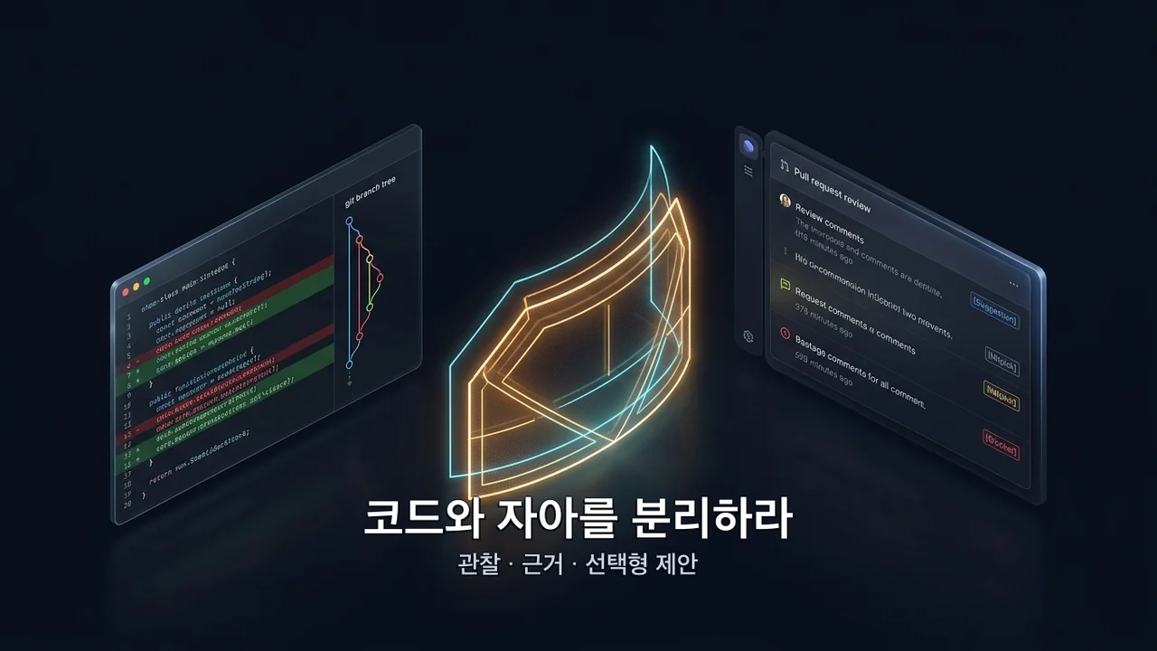 코드 리뷰의 방어 기제를 줄이는 피드백 경계 설계