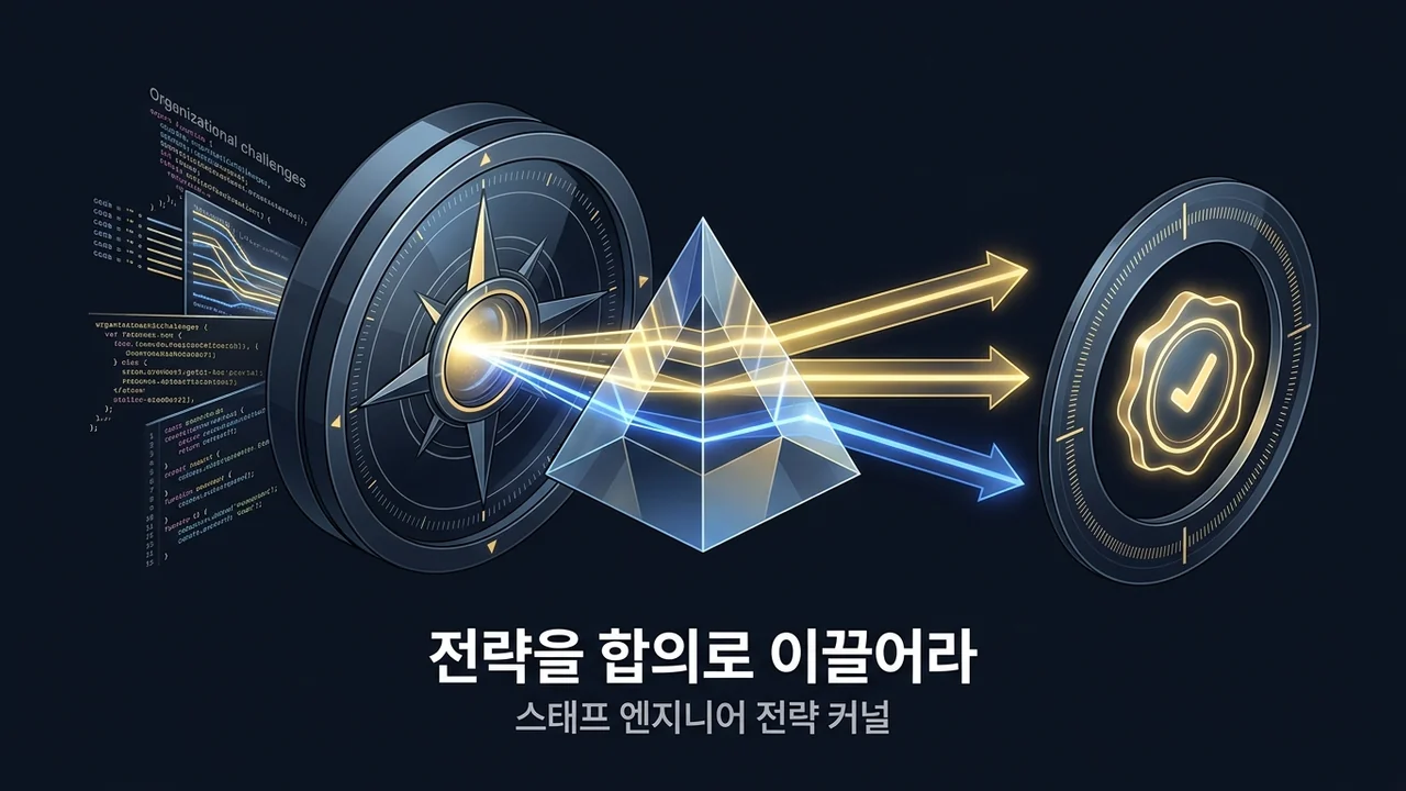 기술 전략 로드맵을 팀의 합의로 바꾸는 스태프 엔지니어의 3단계 설계