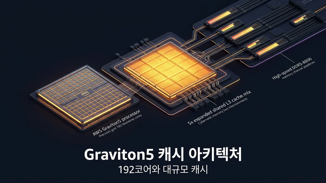 AWS Graviton5 정식 출시와 대규모 인메모리 캐시 최적화 설계