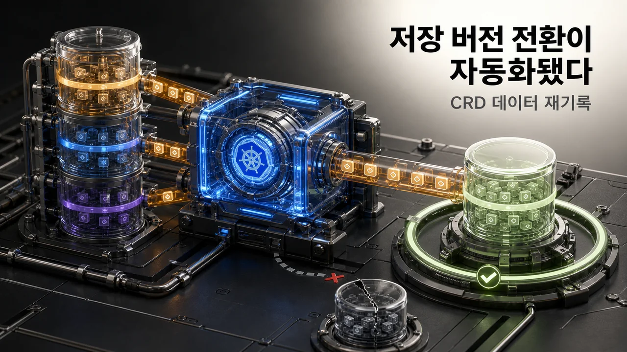 Kubernetes 저장 버전 이관 자동화 설계