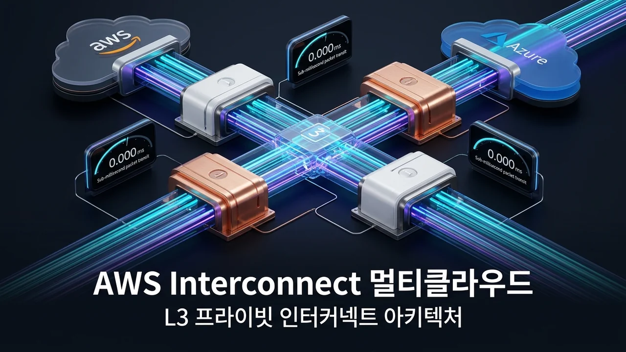 AWS Interconnect 정식 발표와 멀티클라우드 L3 프라이빗 인터커넥트 아키텍처 설계