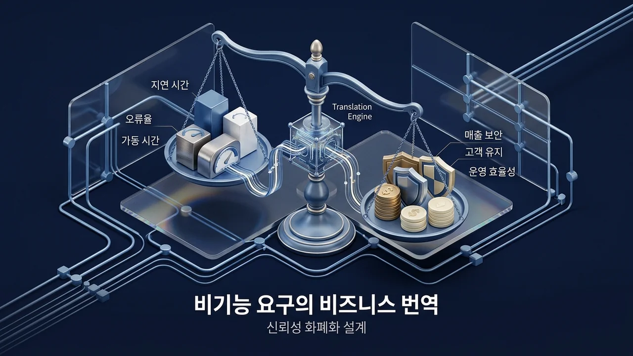 비기능적 요구사항(NFR)과 비즈니스 임팩트: 엔지니어링 신뢰성 가치 평가와 오류 예산 산정