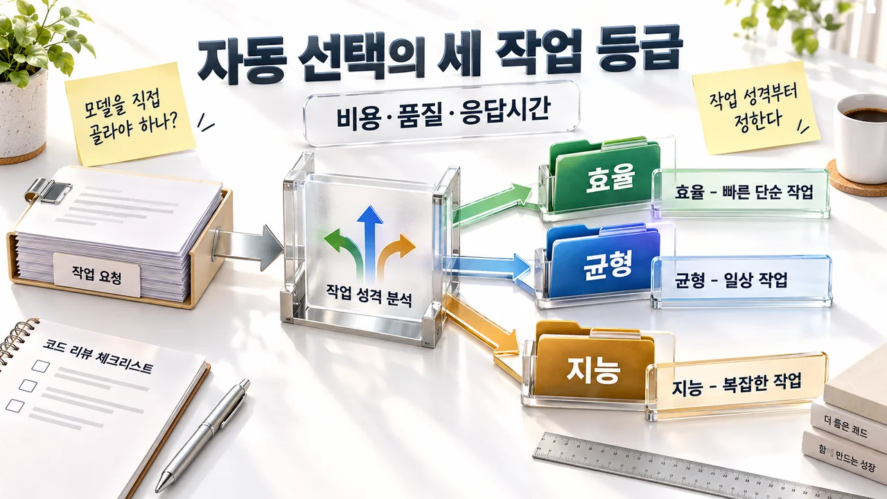 Copilot 자동 모델 선택의 작업 등급 설계