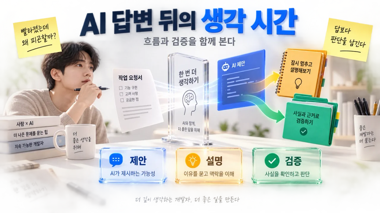 AI 코딩의 인지 참여 리듬 설계