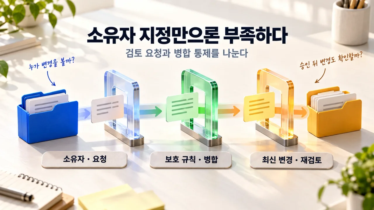CODEOWNERS를 넣었는데도 검토가 비는 이유