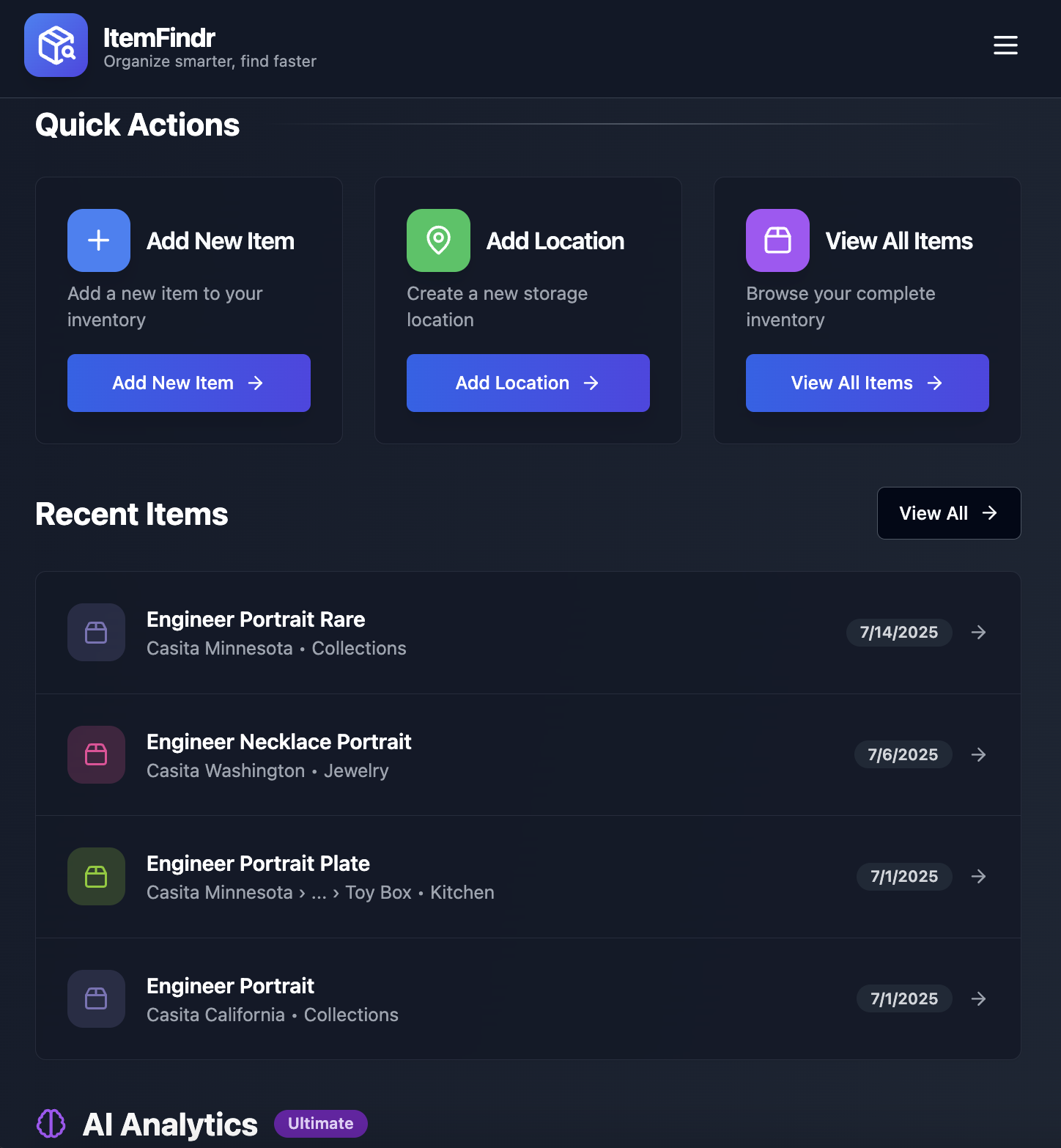 Mobile App Screenshot