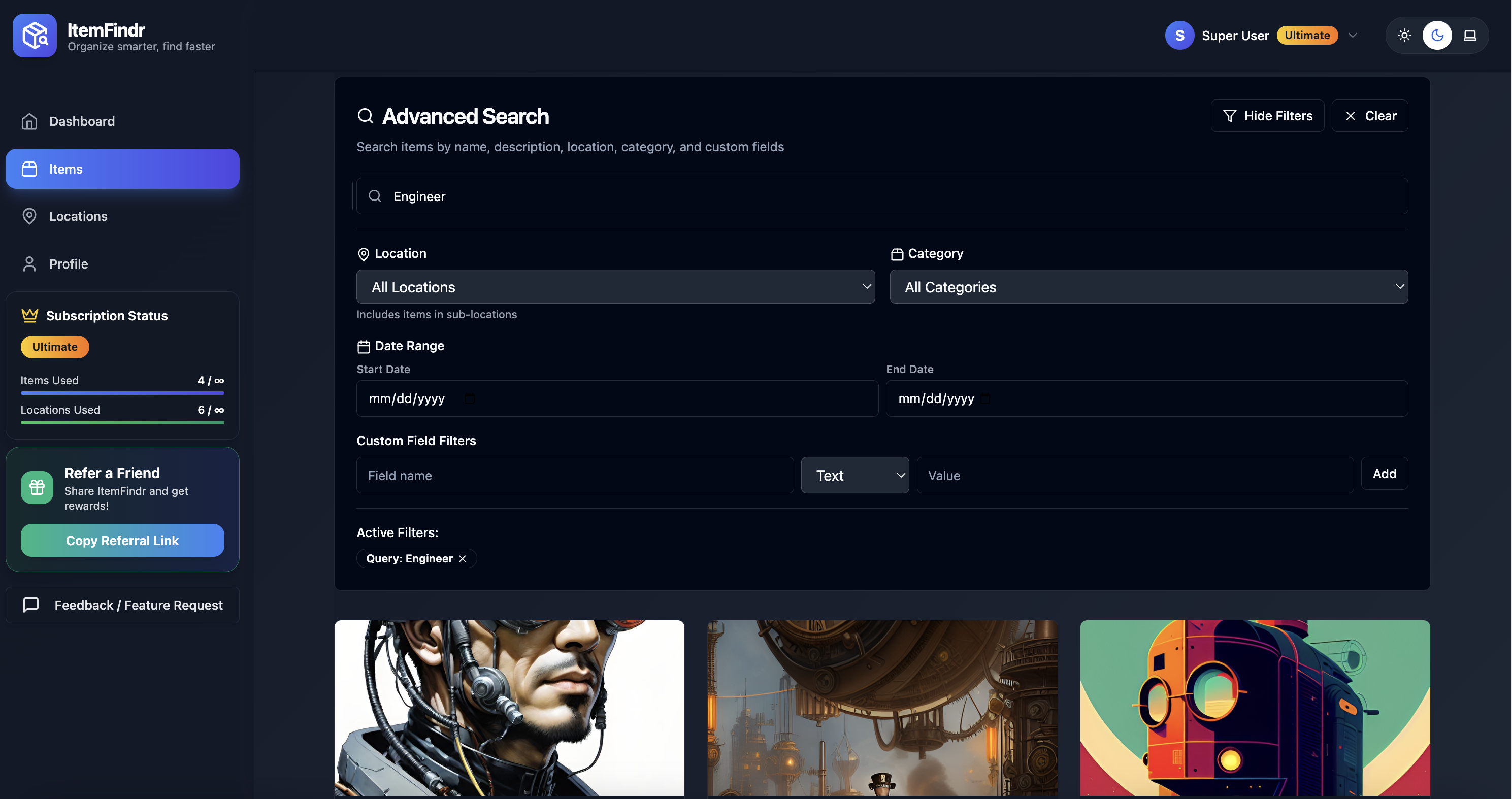 Search Screenshot