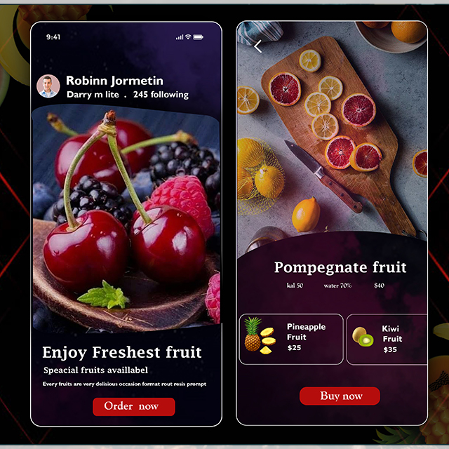 Food Fresh Fruit App