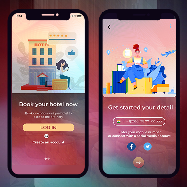 Hotel Booking App UI
