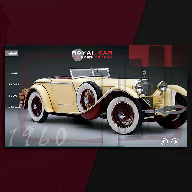 Royal Cars Web UI