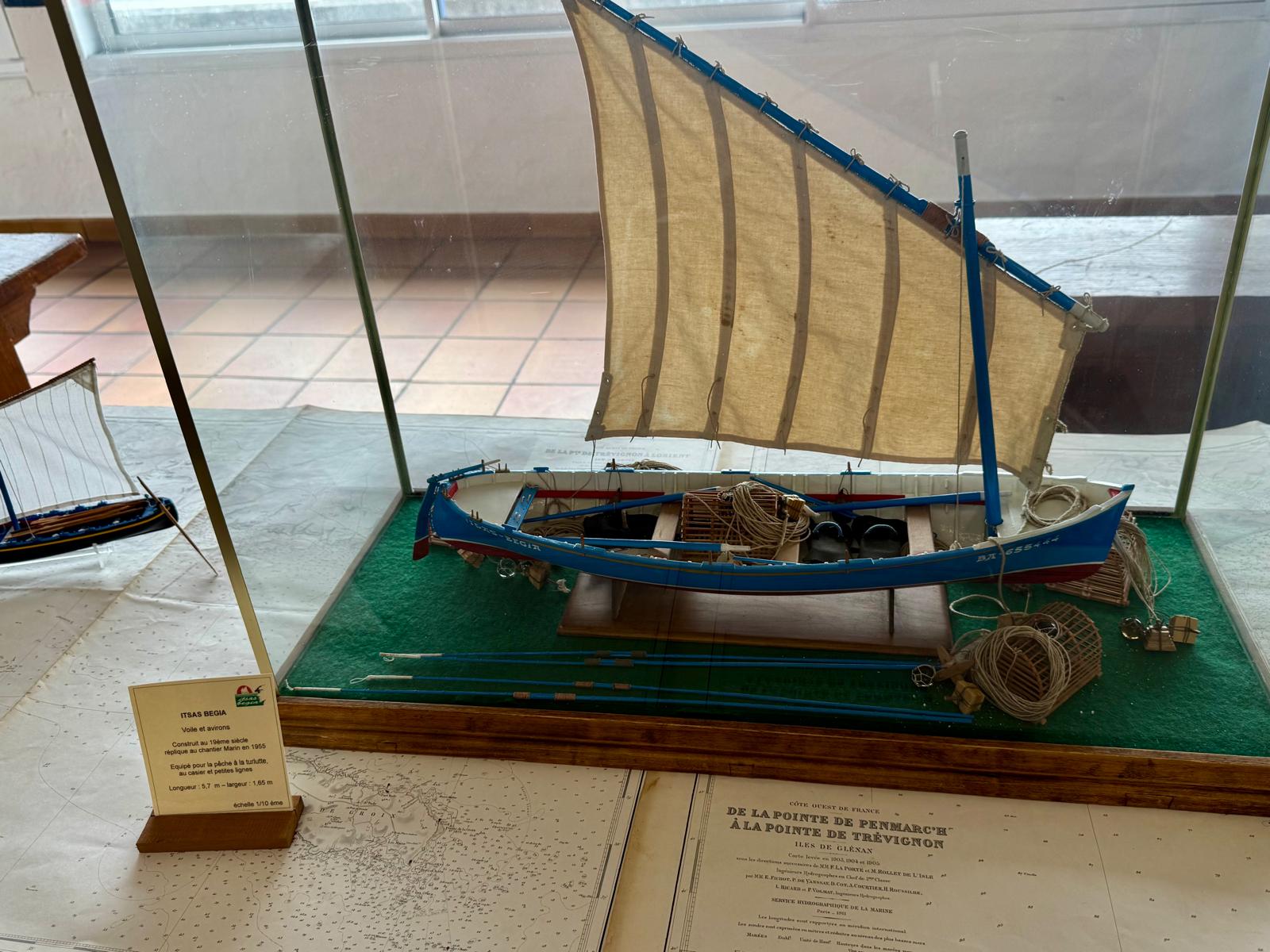 <p style="text-align: center">EXPOSITION DE BATEAUX DE PÊCHE </p><p style="text-align: center">A LA GRILLERIE ST JEAN DE LUZ</p> - Image 6
