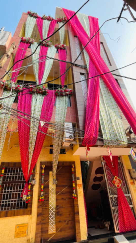 Vrandavan flower decoration  wedding portfolio
