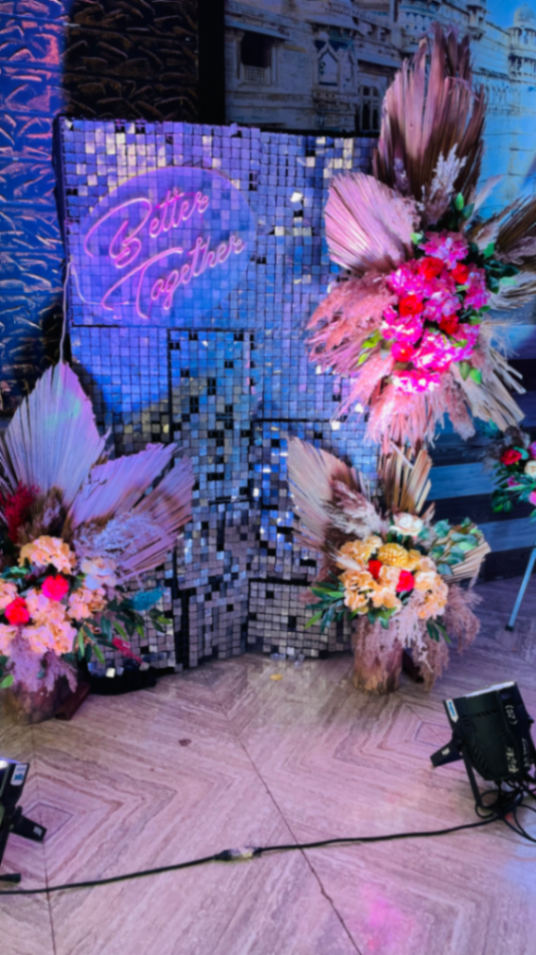 Vrandavan flower decoration  gallery image