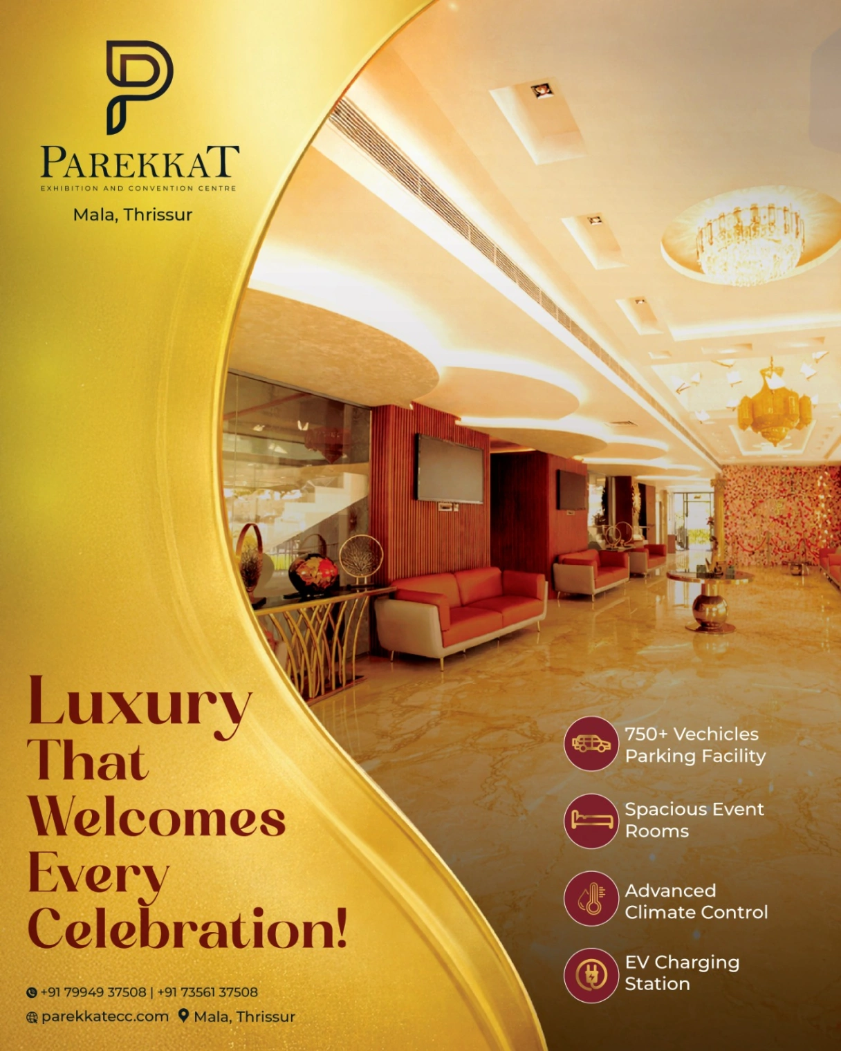 Parekkat Exhibition and Convention Centre wedding portfolio