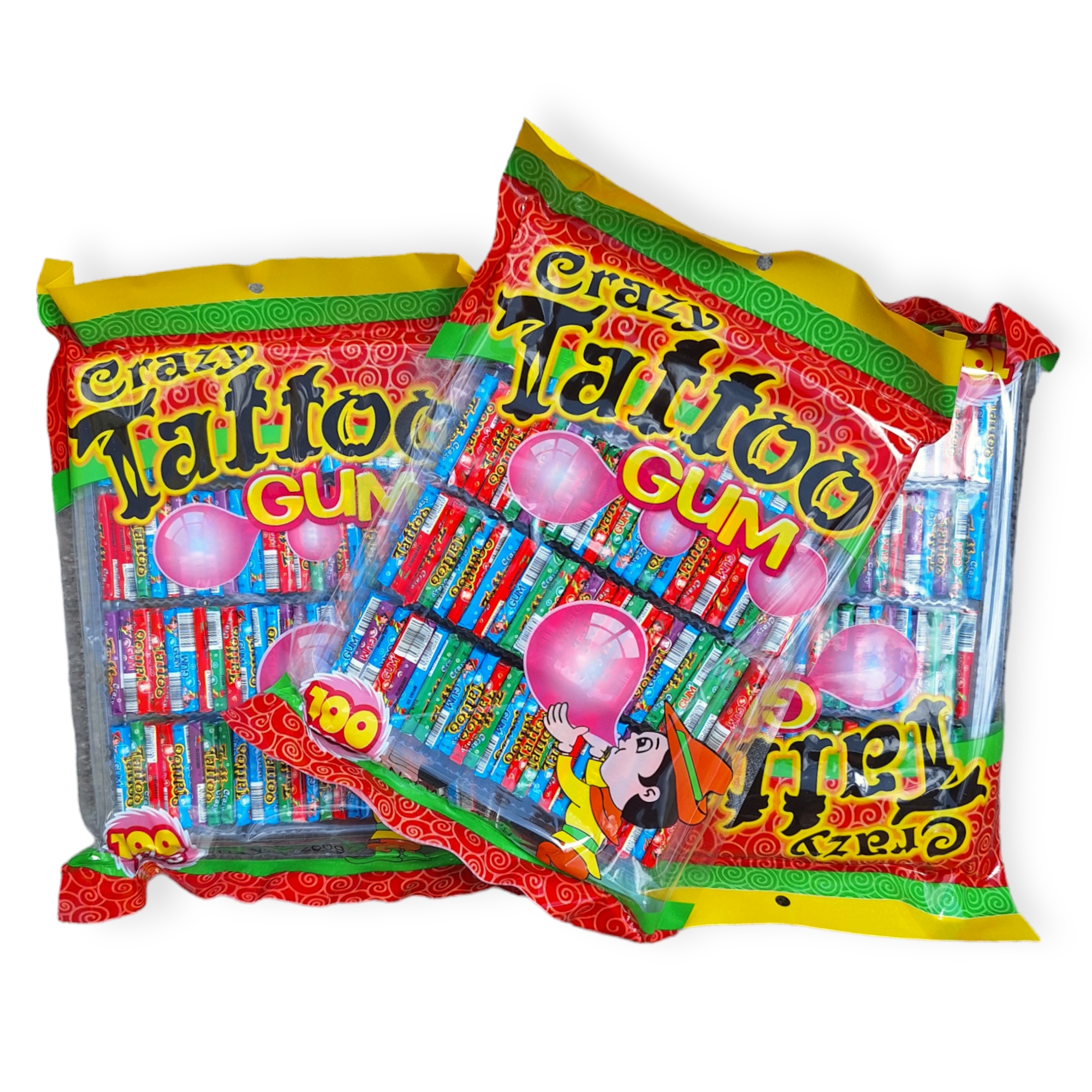 Жуйка Крейзі ТАТУ 100шт/уп