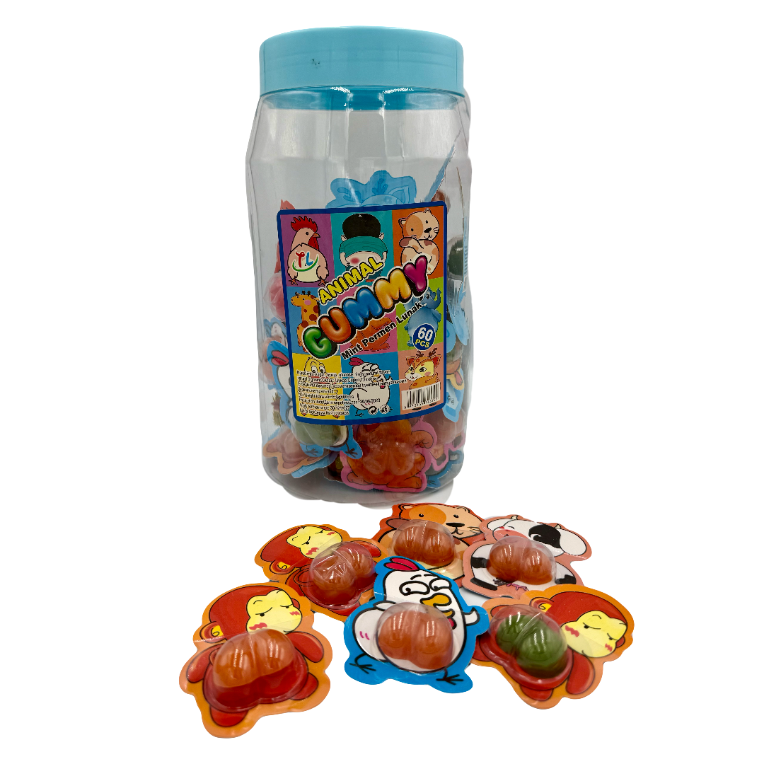 Смішні попки желе 60шт