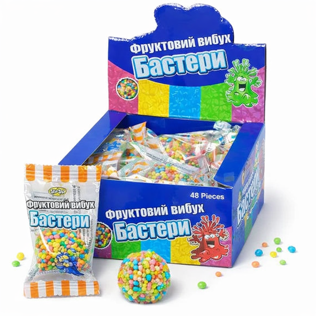 Бастери Фруктовий Вибух/уп