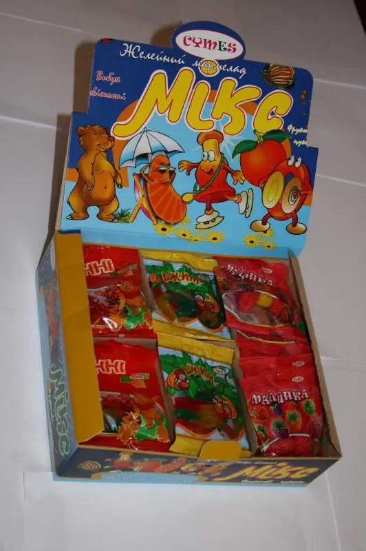 Желейний МІКС/уп Жувасики