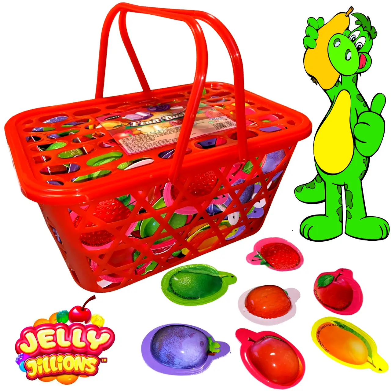 Кошик з желе Fruit Basket 130шт