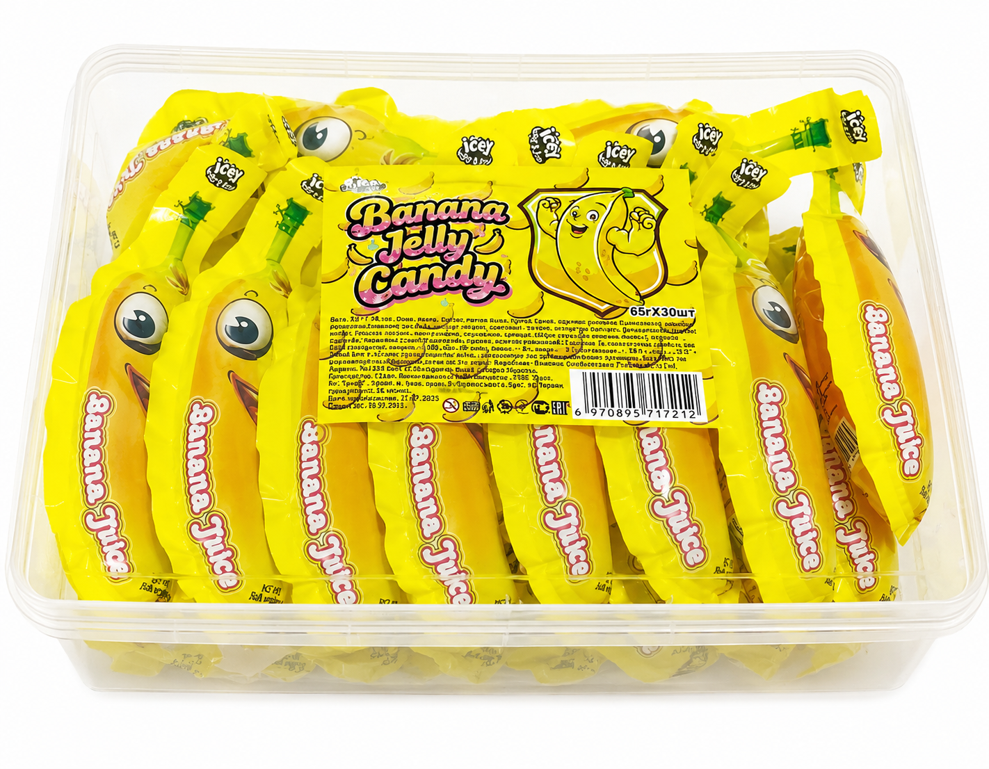 Желе пудинг Banana Jelly 55г/уп