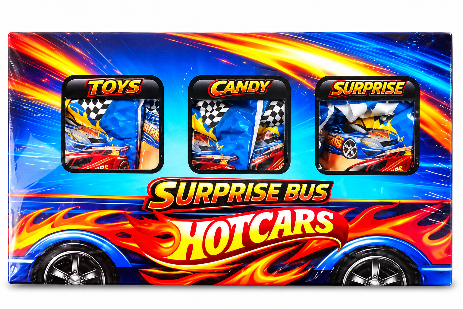 Автобус cюрприз HOT WHEELS/уп