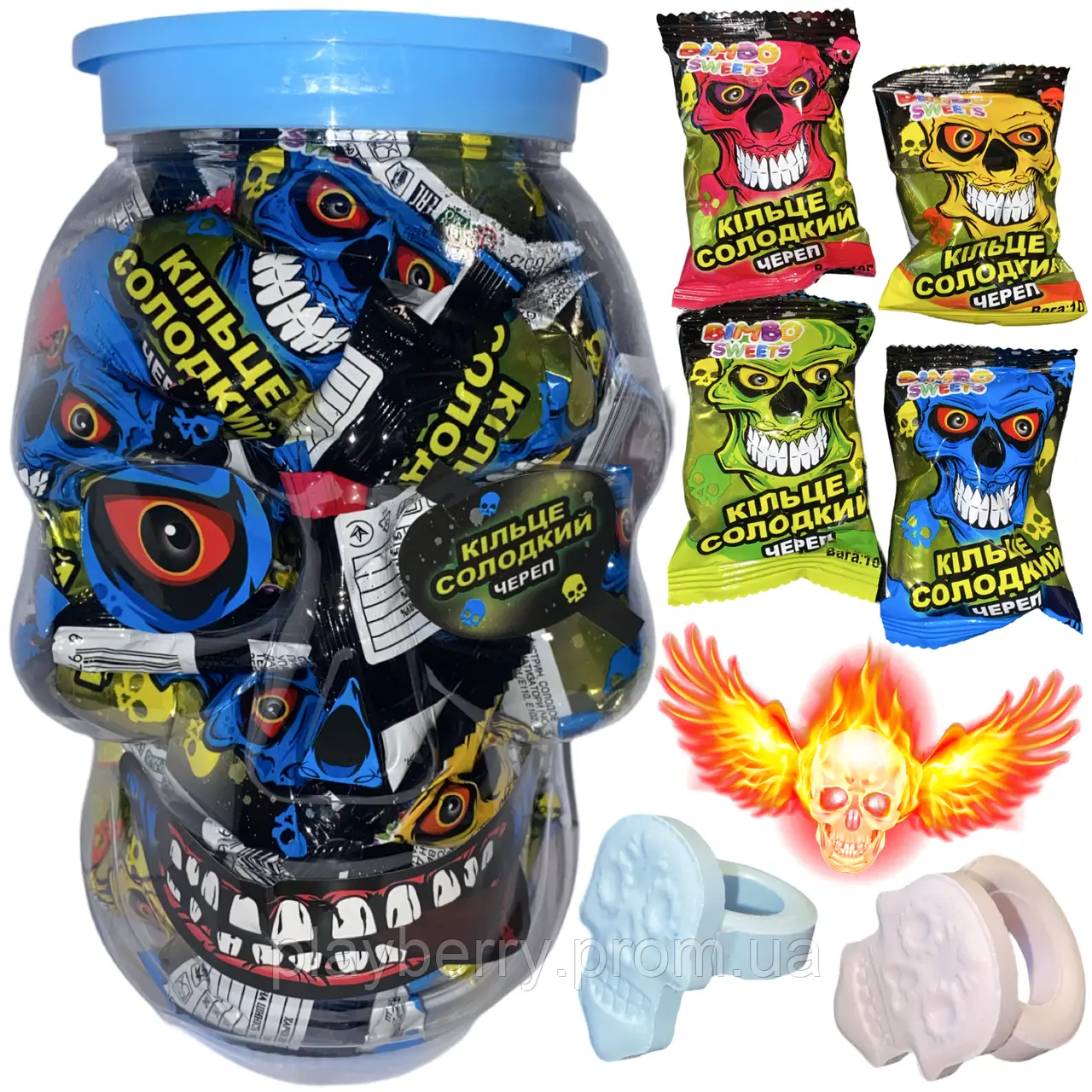 Желе Череп Драйв 2в1 30шт