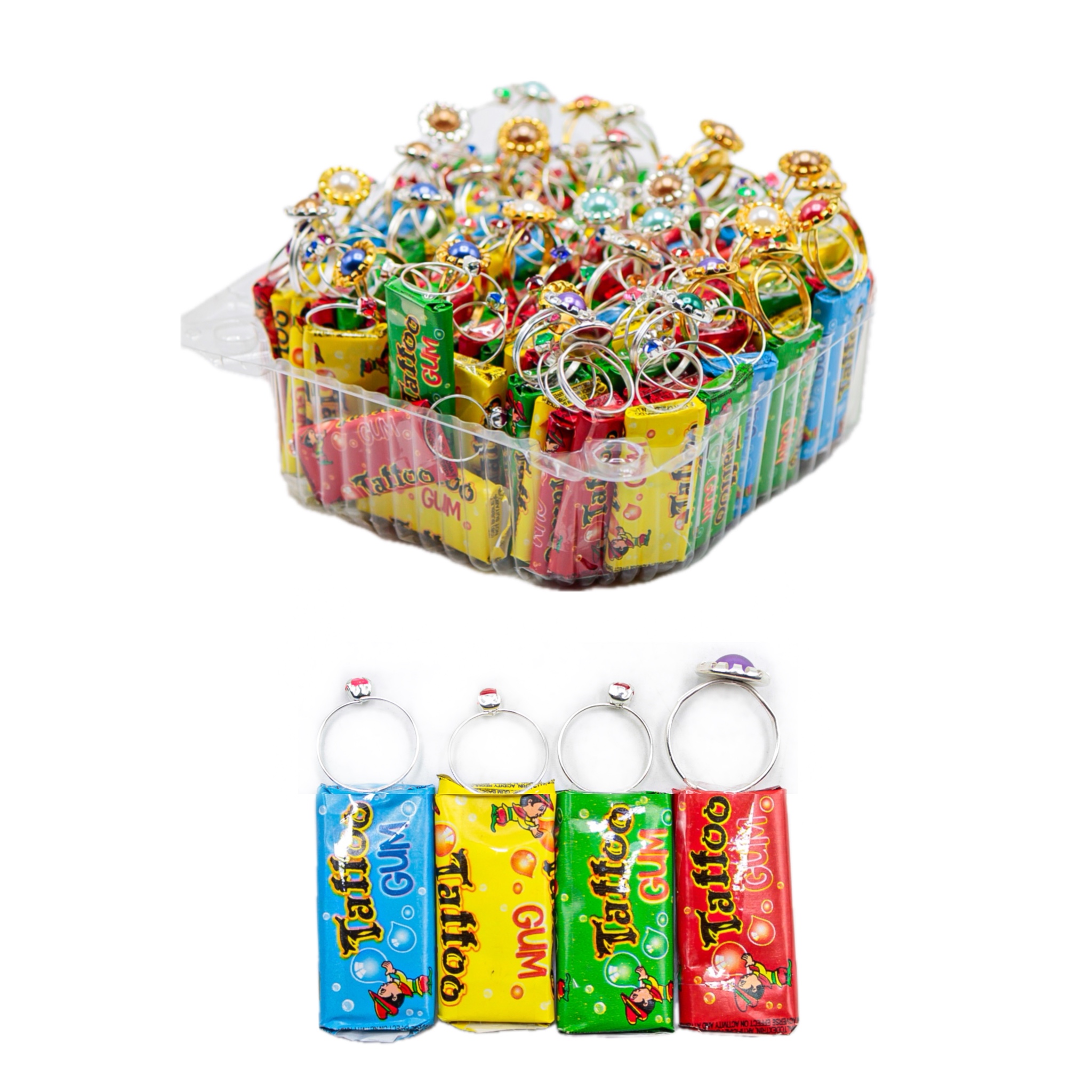 Жуйка Крейзі ТАТУ + Каблучка