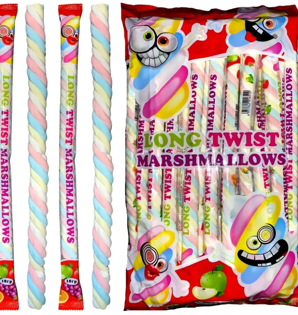 Маршмелоу коса ВЕЛИКА 20г 30шт\уп