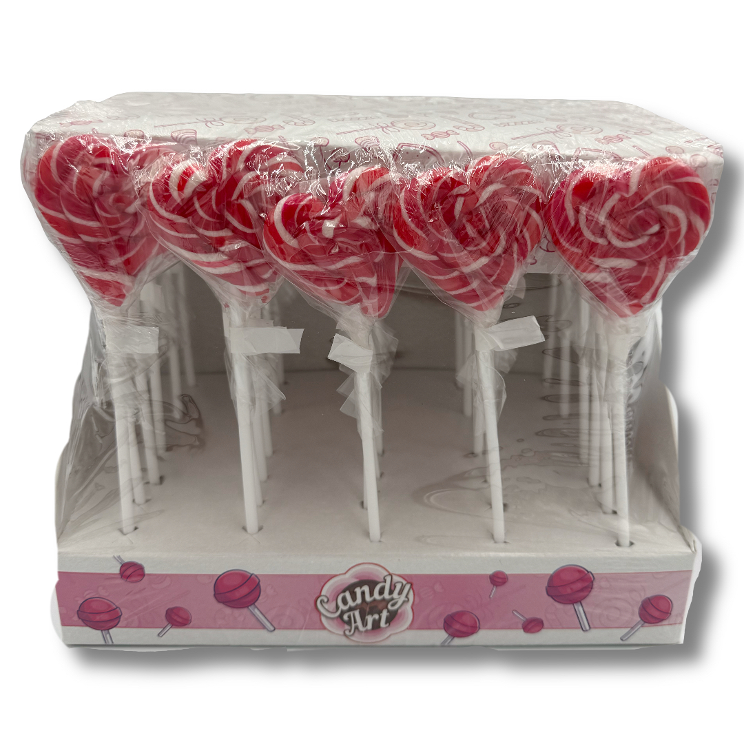 Карамель натур. Серце мале 30шт/уп КандіАрт