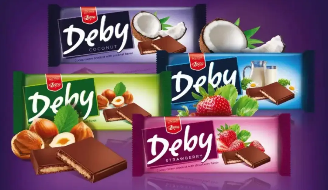 Шоколад зі смаками Дебі 90г
