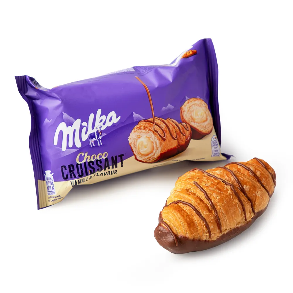 Круасан Мілка 50г (Choco/Vanila)/шт