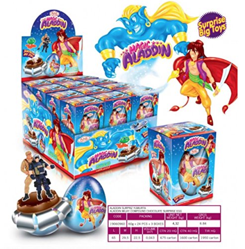 Яйце Барбі/Аладін 60г 