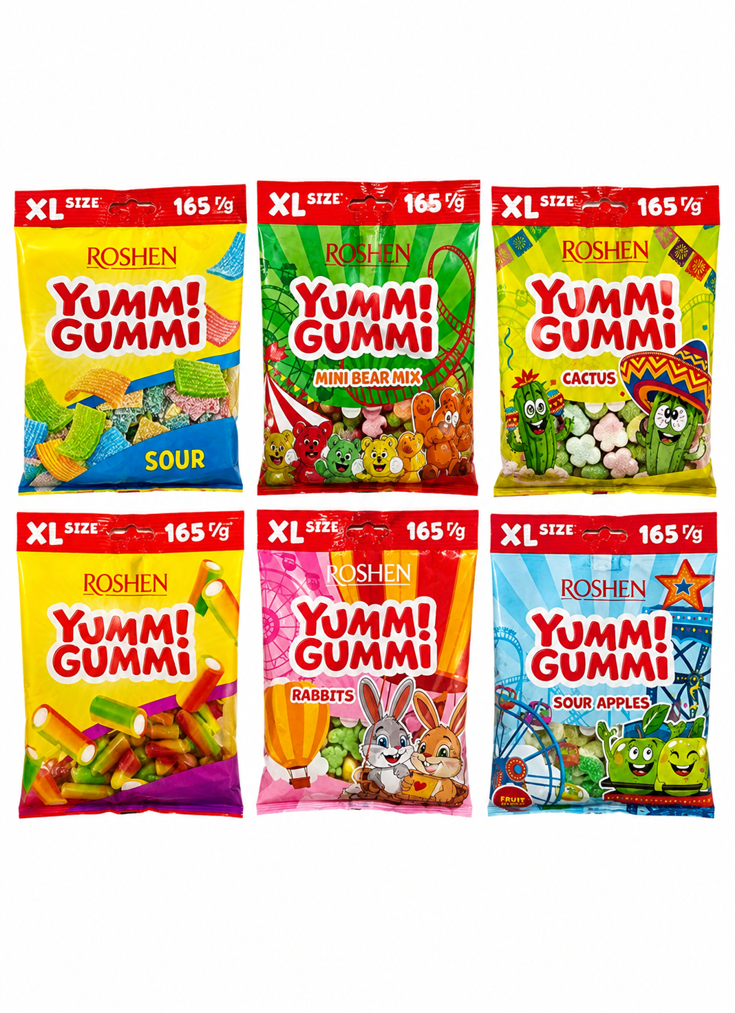 Желейки Yummi Gummi 165г
