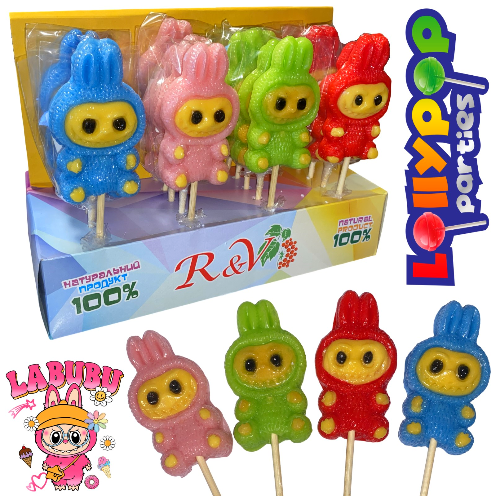Льодяник Лабубу R@V