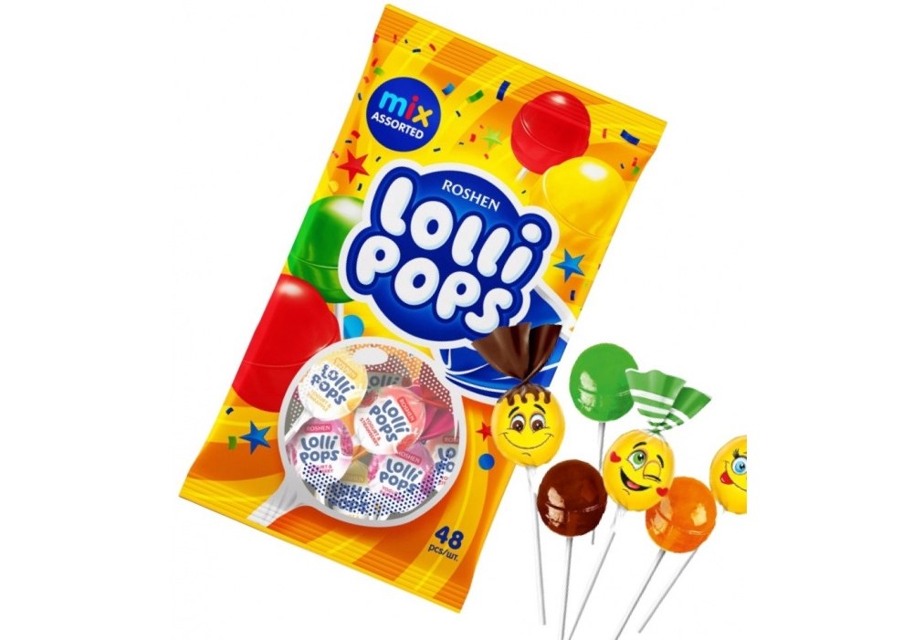 Льодяник Lollipops 0,92кг