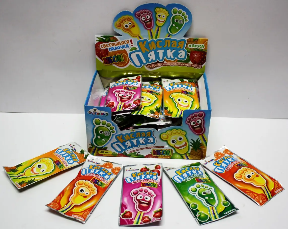 Кисла п'ятка +пудра (Foot Lollipop)/уп