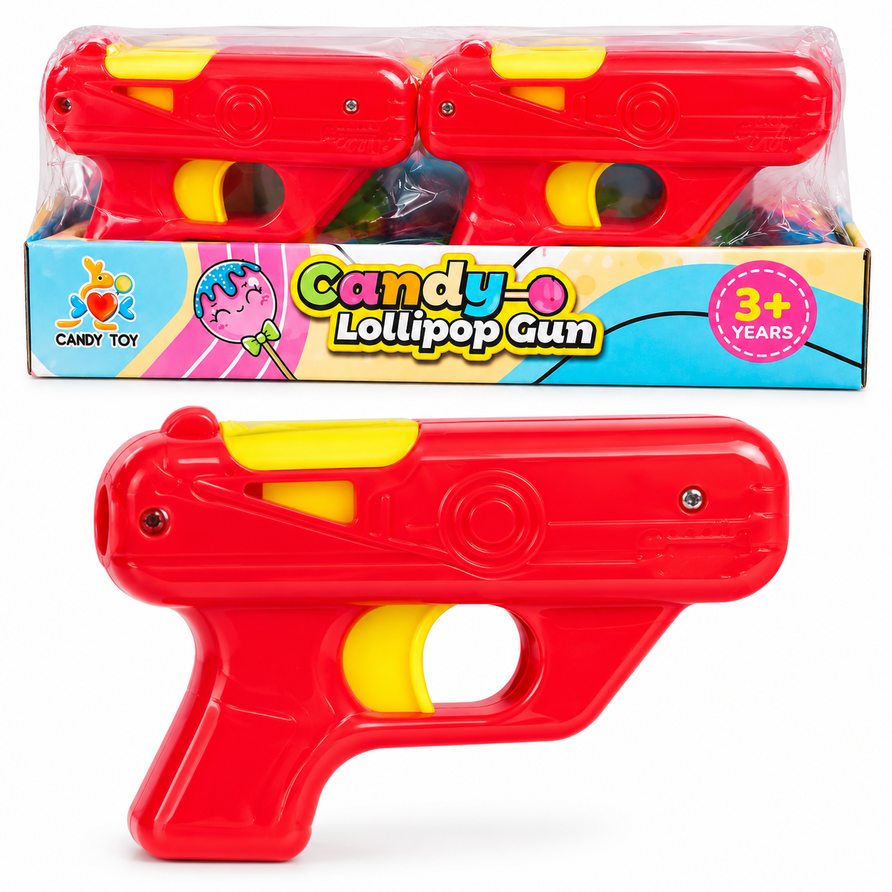 Пістолет+Льодяник Candy toy 12шт/уп