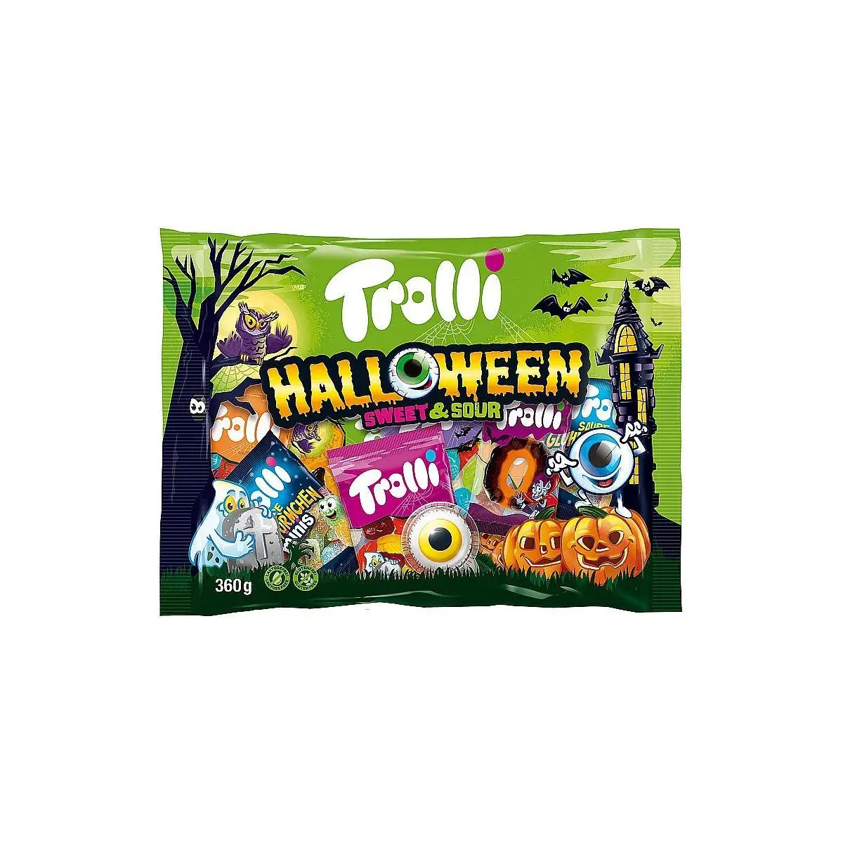 Троллі Halloween 360г/19шт/пакет