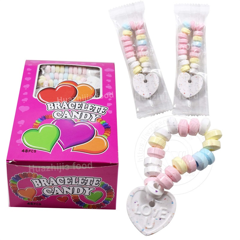 Браслет Канді з серцем 48шт/уп 12 грам