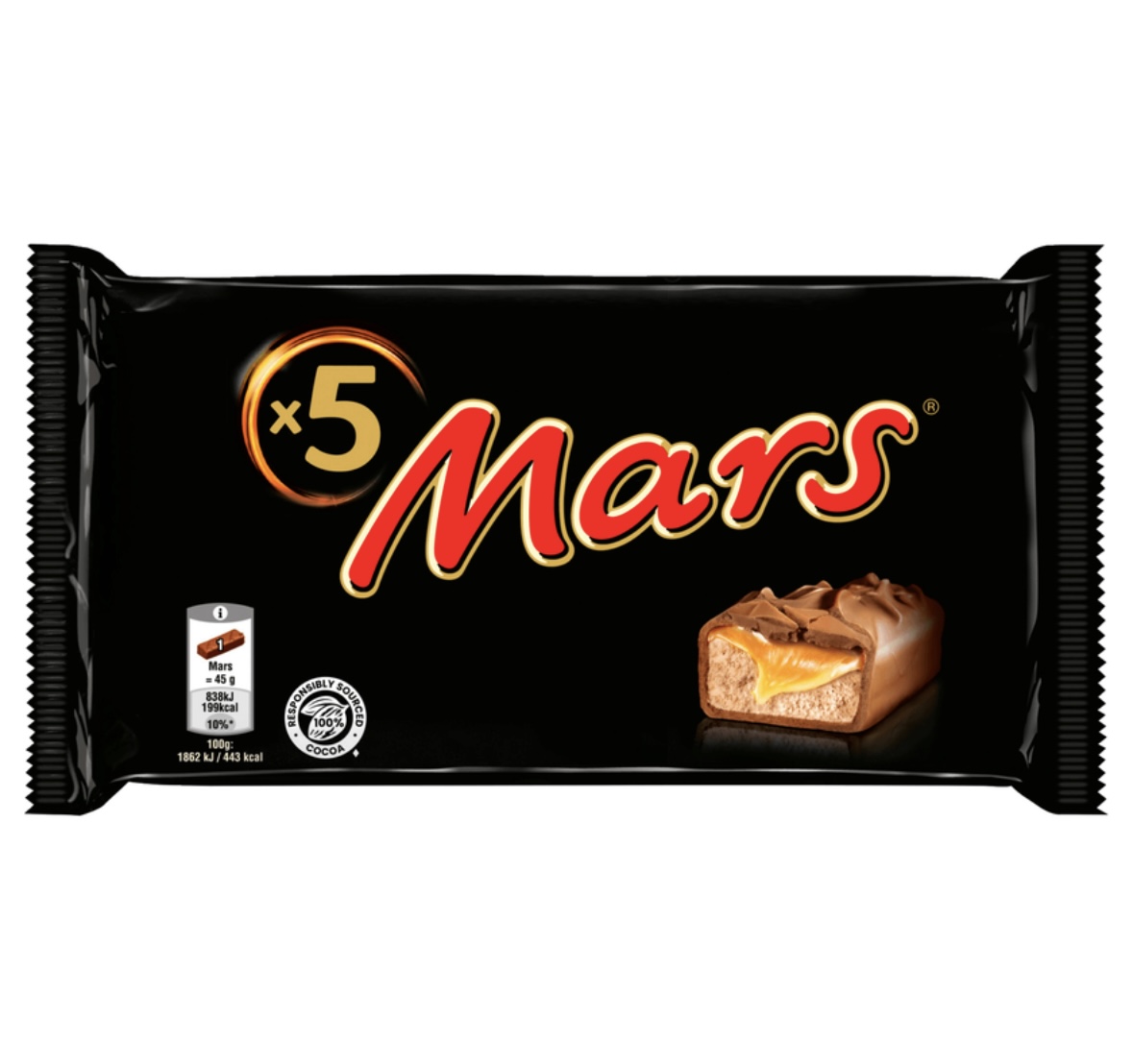 Марс 5шт/уп по 45г