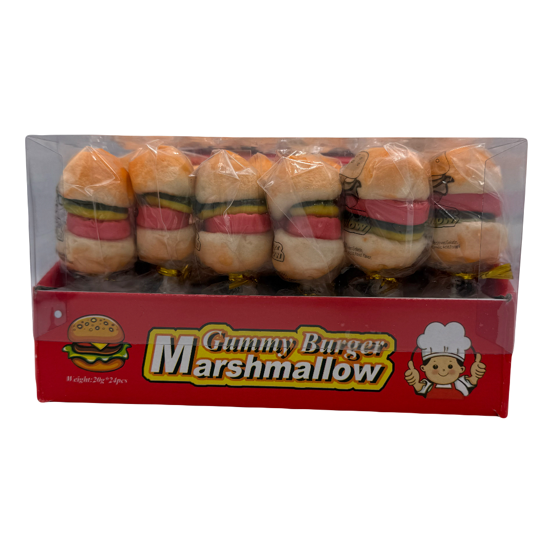 Бургер на палці великий (маршмелоу) коробка